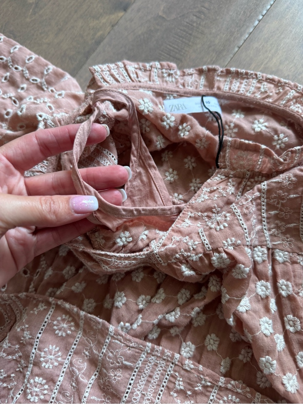 Zara Girl’s Long Sleeve Dress - Picture 7 of 7